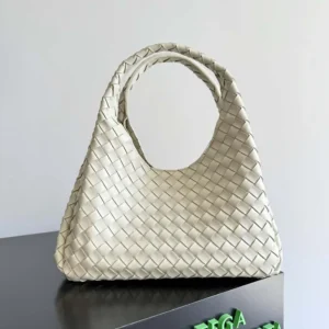 Bottega Veneta Women Medium Campana-White 844249V