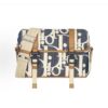 Dior Men Hit the Road Messenger Bag with Flap Blue and Beige Raffia-Effect Dior Oblique Denim 11 Dior Men Hit the Road Messenger Bag with Flap Blue and Beige Raffia-Effect Dior Oblique Denim