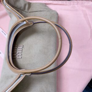 Miu Miu Women IVY Corduroy Shopping Bag 5BG2862F81