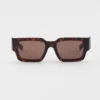Prada Unisex Symbole Sunglasses-Coffee Lenses