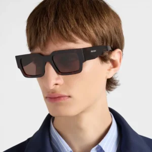 Prada Unisex Symbole Sunglasses-Coffee Lenses