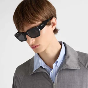 Prada Unisex Symbole Sunglasses-Slate Gray Lenses