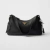 Prada Women Aimée Medium Leather Shoulder Bag-Black 1BC229 12 Prada Women Aimée Medium Leather Shoulder Bag-Black 1BC229