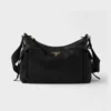 Prada Women Explore Large Nappa Leather Bag-Black