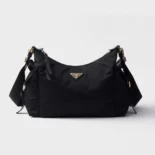 Prada Women Explore Large Re-Nylon And Leather Bag-Black 1BC264RDLN