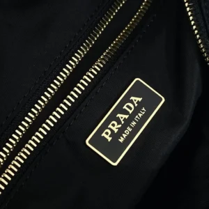 Prada Women Explore Large Re-Nylon And Leather Bag-Black 1BC264RDLN