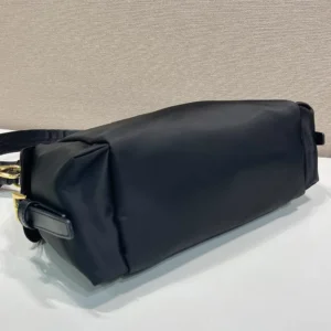 Prada Women Explore Large Re-Nylon And Leather Bag-Black 1BC264RDLN