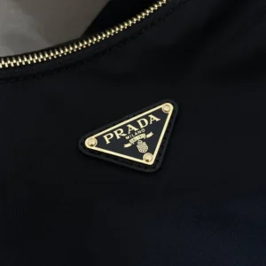 Prada Women Explore Large Re-Nylon And Leather Bag-Black 1BC264RDLN