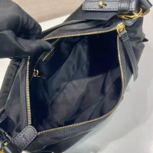 Prada Women Explore Large Re-Nylon And Leather Bag-Black 1BC264RDLN