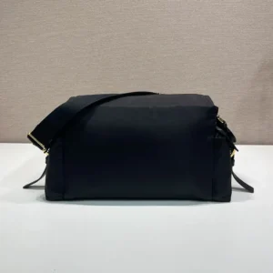 Prada Women Explore Medium Re-Nylon Shoulder Bag With Flap 1BD394