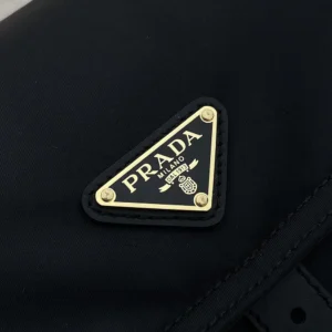 Prada Women Explore Medium Re-Nylon Shoulder Bag With Flap 1BD394