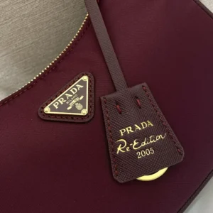 Prada Women Re-Edition 2005 Re-Nylon And Saffiano Mini Bag 1N204M