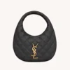 Saint Laurent YSL Women Icarino In Quilted Nappa-Black 11 Saint Laurent YSL Women Icarino In Quilted Nappa-Black