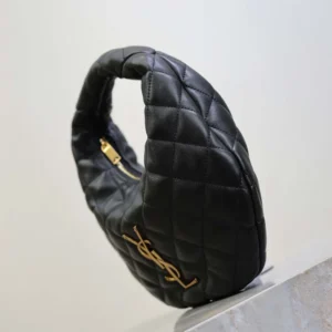 Saint Laurent YSL Women Icarino In Quilted Nappa-Black