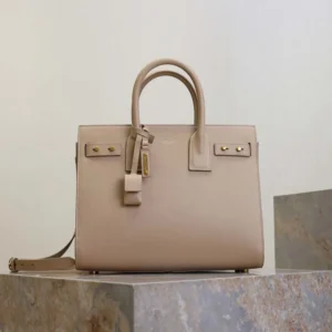 Saint Laurent YSL Women Small Sac De Jour In Supple Grained Leathe-BeigeSaint Laurent YSL Women Small Sac De Jour In Supple Grained Leathe-Beige