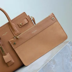 Saint Laurent YSL Women Small Sac De Jour In Supple Grained Leather