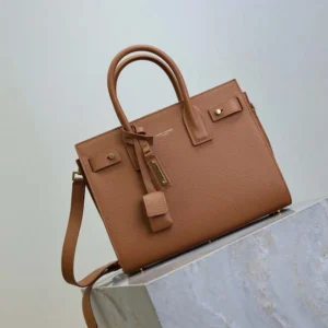 Saint Laurent YSL Women Small Sac De Jour In Supple Grained Leather