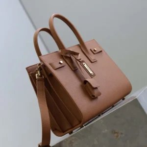 Saint Laurent YSL Women Small Sac De Jour In Supple Grained Leather