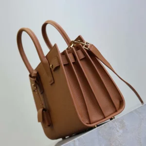 Saint Laurent YSL Women Small Sac De Jour In Supple Grained Leather
