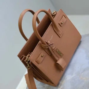 Saint Laurent YSL Women Small Sac De Jour In Supple Grained Leather