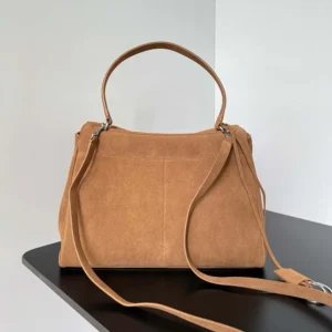 Balenciaga Women Rodeo Handbag Medium In Camel-Brown 7897722A