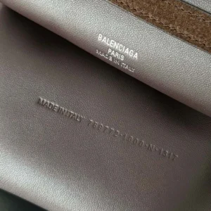 Balenciaga Women Rodeo Handbag Medium In Light Espresso 7897722A