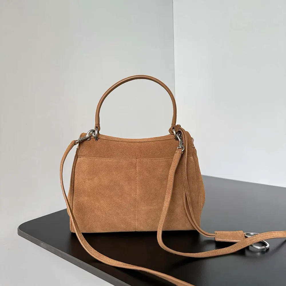 Balenciaga Women Rodeo Handbag Small In Camel-Brown 7897792A 3 Balenciaga Women Rodeo Handbag Small In Camel-Brown 7897792A