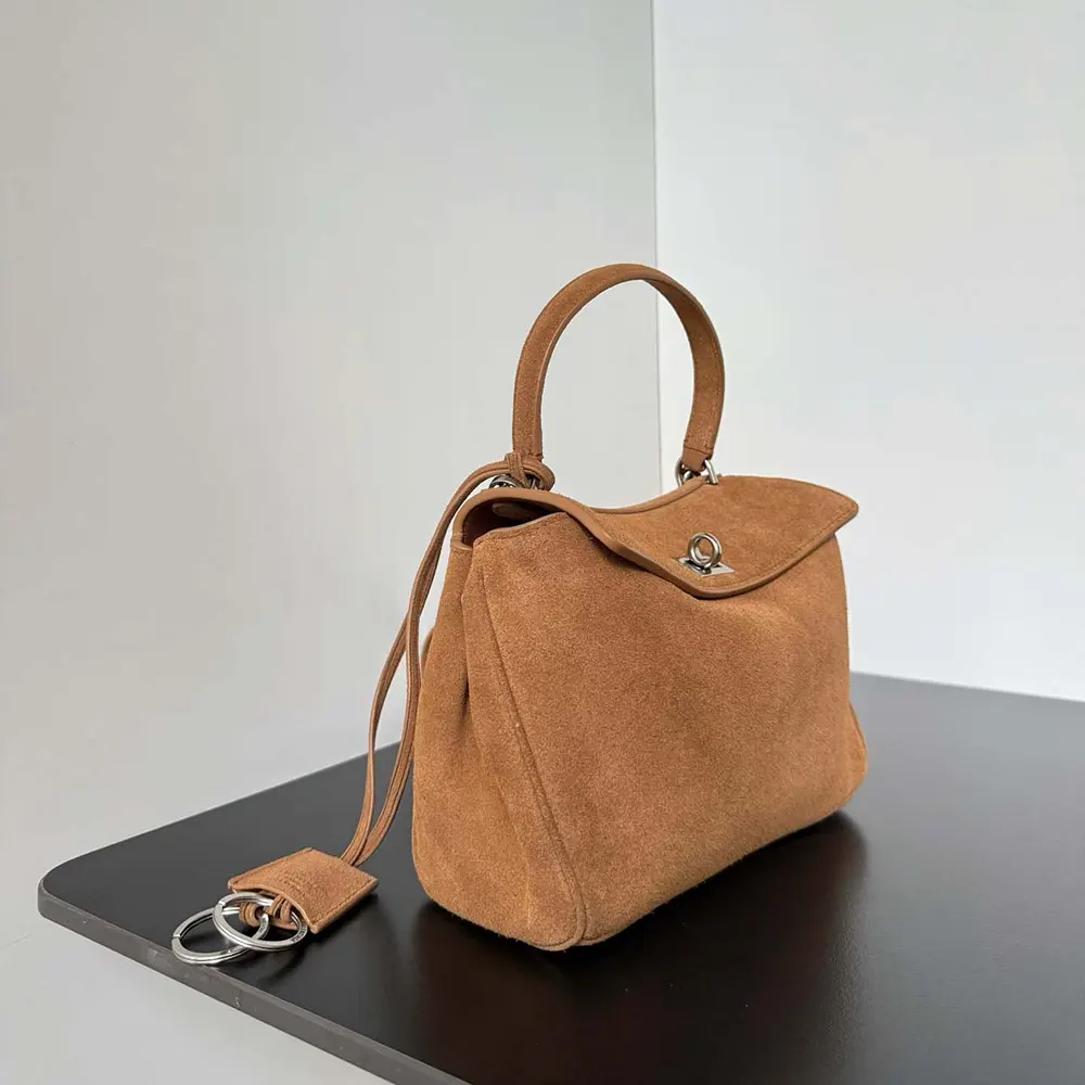 Balenciaga Women Rodeo Handbag Small In Camel-Brown 7897792A 4 Balenciaga Women Rodeo Handbag Small In Camel-Brown 7897792A