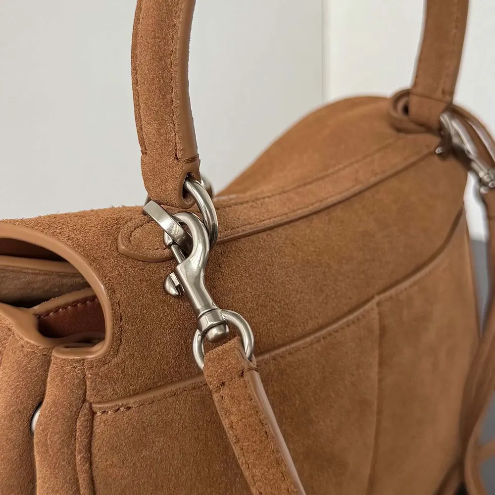 Balenciaga Women Rodeo Handbag Small In Camel-Brown 7897792A 7 Balenciaga Women Rodeo Handbag Small In Camel-Brown 7897792A