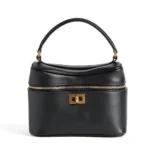 Balenciaga Women Rodeo Vanity In Black Smooth Calfskin 8455942A