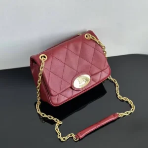 Burberry Women Small Strand Quilted Leather Shoulder Bag