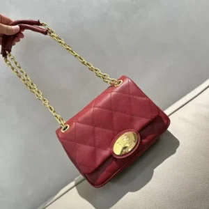Burberry Women Small Strand Quilted Leather Shoulder Bag
