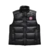 Canada Goose Women Crofton Vest with Recycled Feather-Light-Ripstop-Black