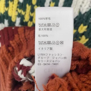 Celine Women Crewneck Sweater In Fair Isle Wool RY0I30N57