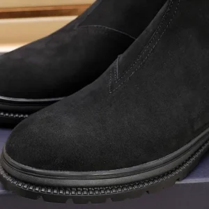 Dior Men D-Town Ankle Boot Black Suede Calfskin