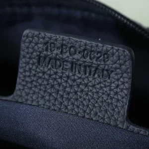 Dior Men Medium Rider Soft Hobo Bag Blue Dior Oblique Jacquard and Blue Grained Calfskin