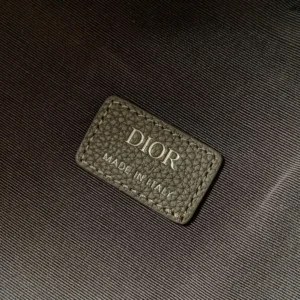 Dior Men Rider 2.0 Zipped Backpack Gray Dior Gravity Leather and Gray Grained Calfskin