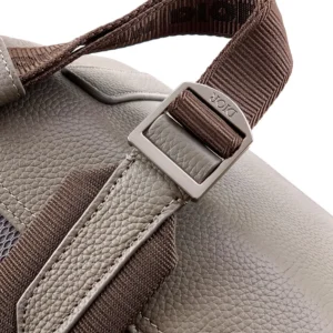 Dior Men Rider 2.0 Zipped Backpack Gray Dior Gravity Leather and Gray Grained Calfskin