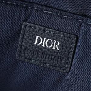 Dior Men Rider Backpack Blue Dior Oblique Jacquard 1VOBA088YKY