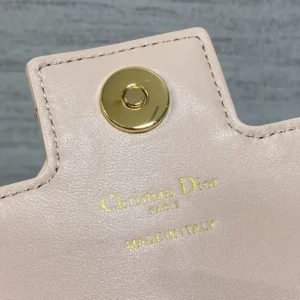 Dior Women Jolie Mini Bag Powder Pink Cannage Lambskin S3117UNJB