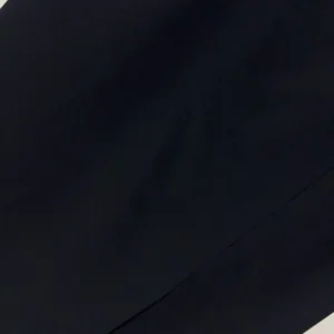 Dior Women Mid-Length Straight Skirt Black Virgin Wool and Silk Grain de Poudre