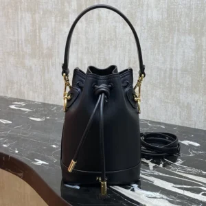 Fendi Women Mon Tresor Black Leather Mini-bag 8BS109AYJ1F0KUR