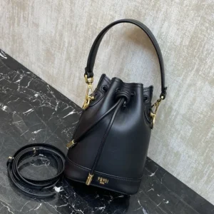 Fendi Women Mon Tresor Black Leather Mini-bag 8BS109AYJ1F0KUR
