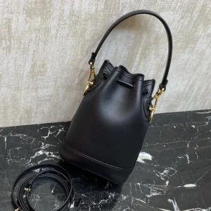 Fendi Women Mon Tresor Black Leather Mini-bag 8BS109AYJ1F0KUR
