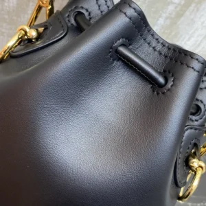 Fendi Women Mon Tresor Black Leather Mini-bag 8BS109AYJ1F0KUR
