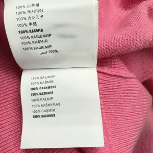 Miu Miu Women Cashmere Half-Zipper Polo Shirt MMLB70