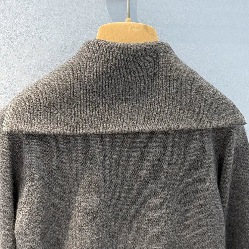 Miu Miu Women Cashmere Half-Zipper Sweater MMLB4717SA 6 Miu Miu Women Cashmere Half-Zipper Sweater MMLB4717SA