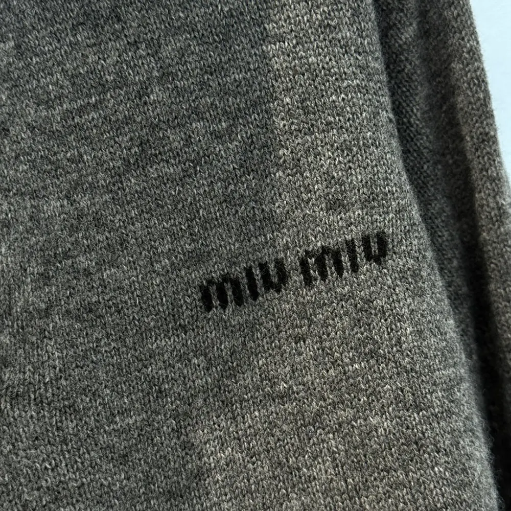 Miu Miu Women Cashmere Half-Zipper Sweater MMLB4717SA 8 Miu Miu Women Cashmere Half-Zipper Sweater MMLB4717SA