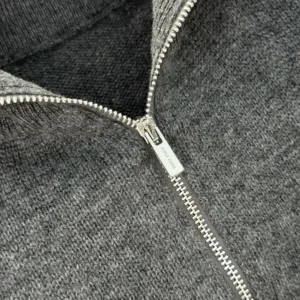Miu Miu Women Cashmere Half-Zipper Sweater MMLB4717SA