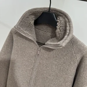 Miu Miu Women Cotton Fleece Zipper Blouson Jacket ML136917I1